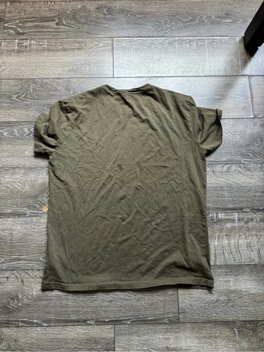 Polo by Ralph Lauren Olive Green Crewneck Tee with Orange Pony